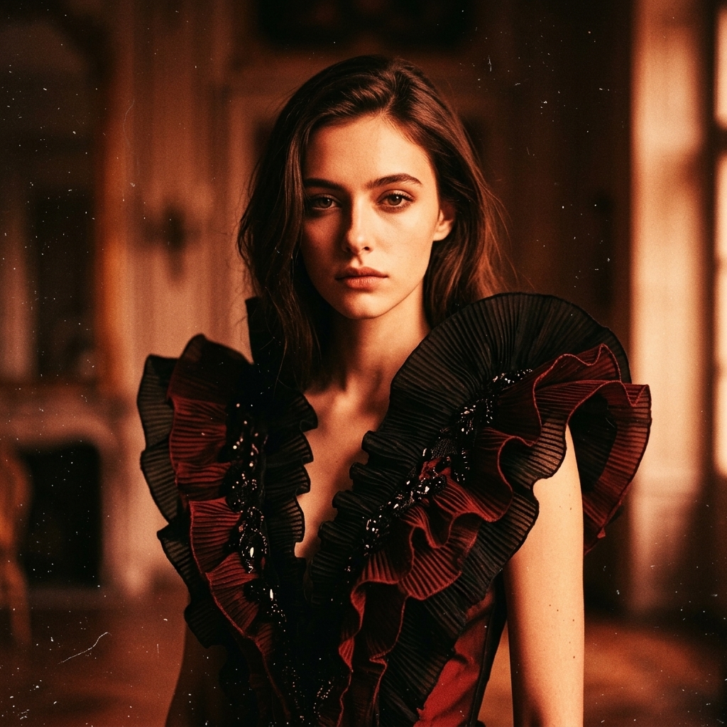 Fashion Editorial Portrait AI Prompt
